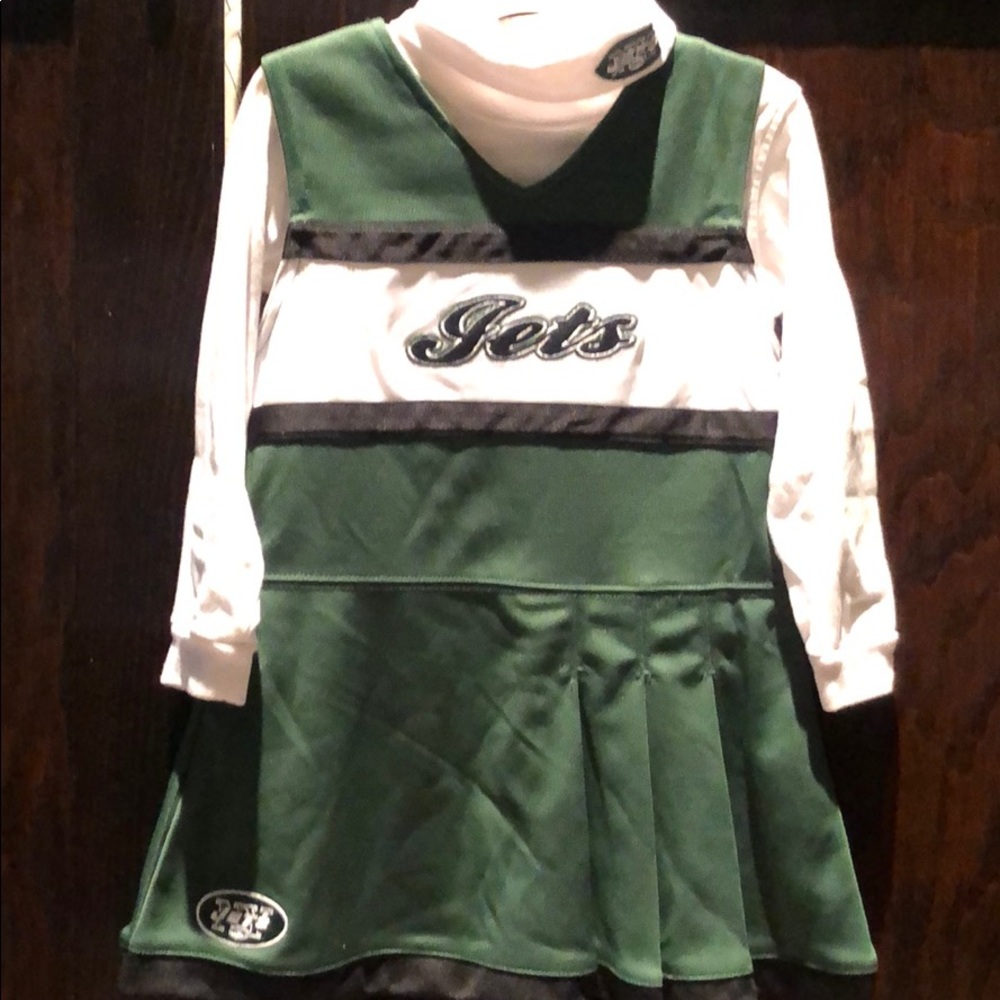 Halloween JETS cheerleader outfit for kids
